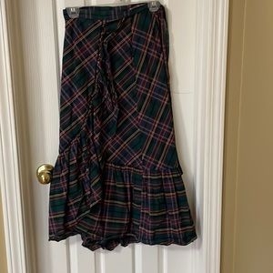Plaid skirt